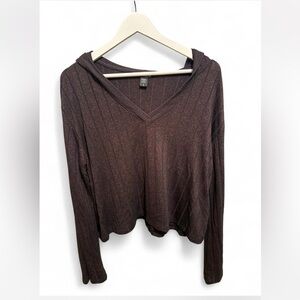 Athleta Harmony Hoodie Sweatshirt size large